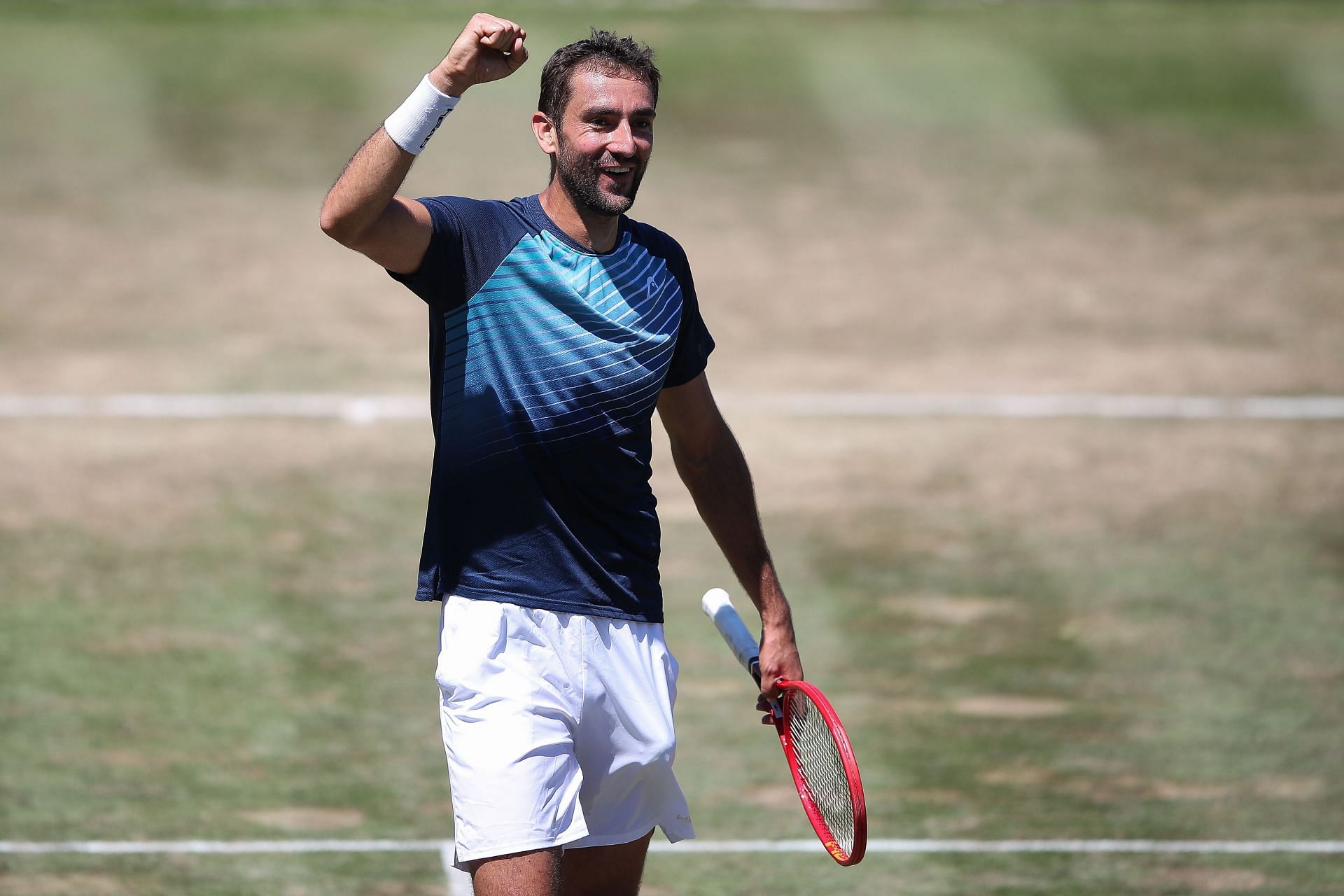 Marin Cilic at the 2022 MercedesCup.