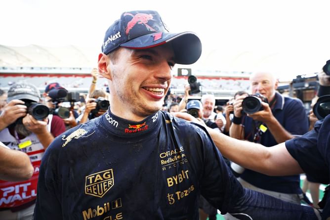 Max Verstappen held back 'lot of swear words' after 11-second pit stop at 2022 F1 US GP