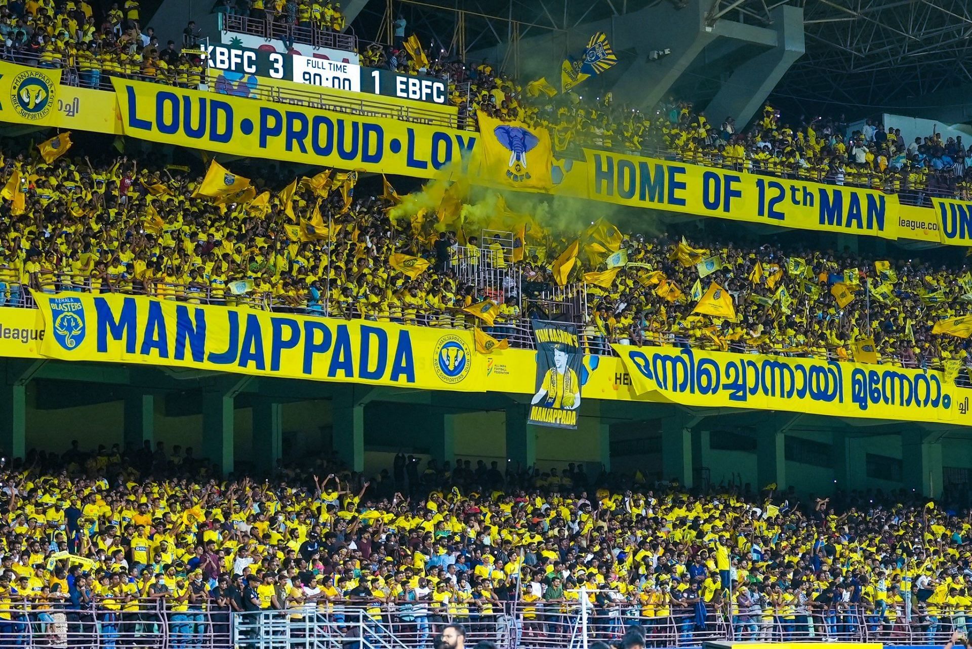 Can the Blasters treat their home fans to another win? (Image Courtesy: Kerala Blasters Twitter)