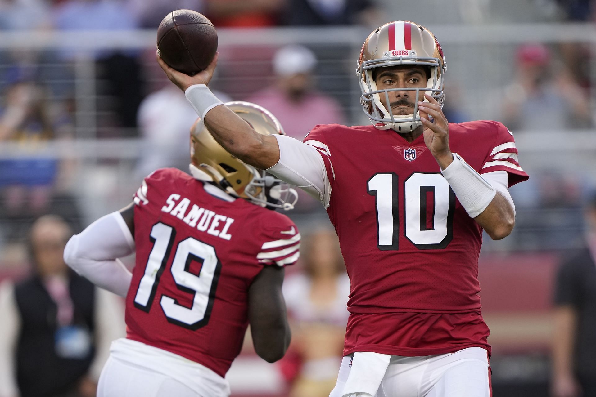 Rams vs. 49ers Best Same Game Parlay: Garoppolo Will Be Under