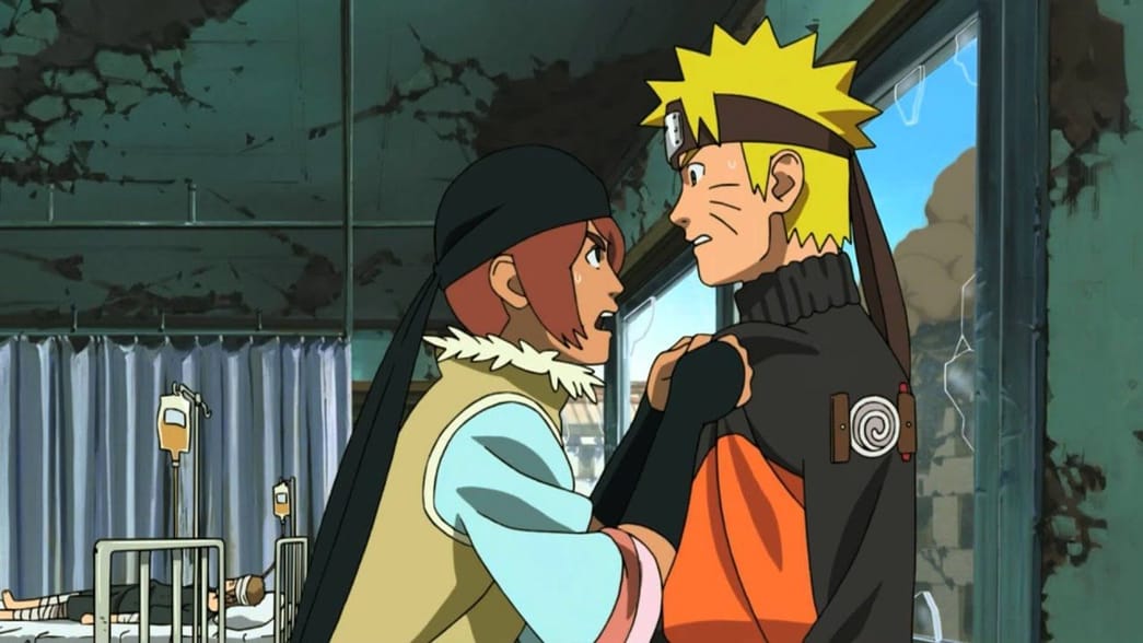 Naruto and Hinata meeting Amaru