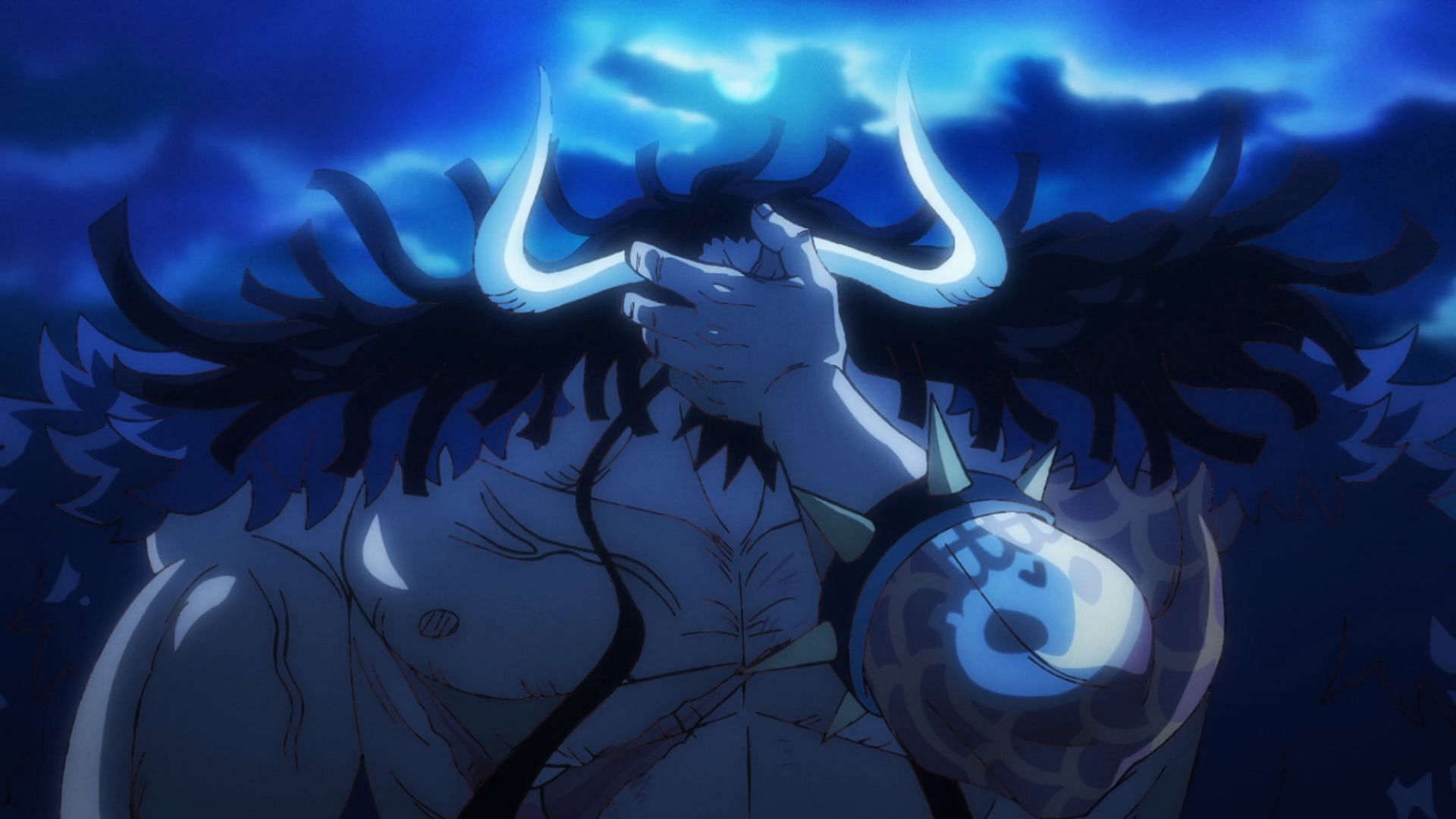 Kaido dissapointed with Luffy (Image via Toei Animation)