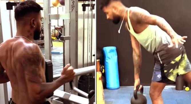 “Good energy, high energy”- Hardik Pandya spends quality time in the gym ahead of T20 World Cup