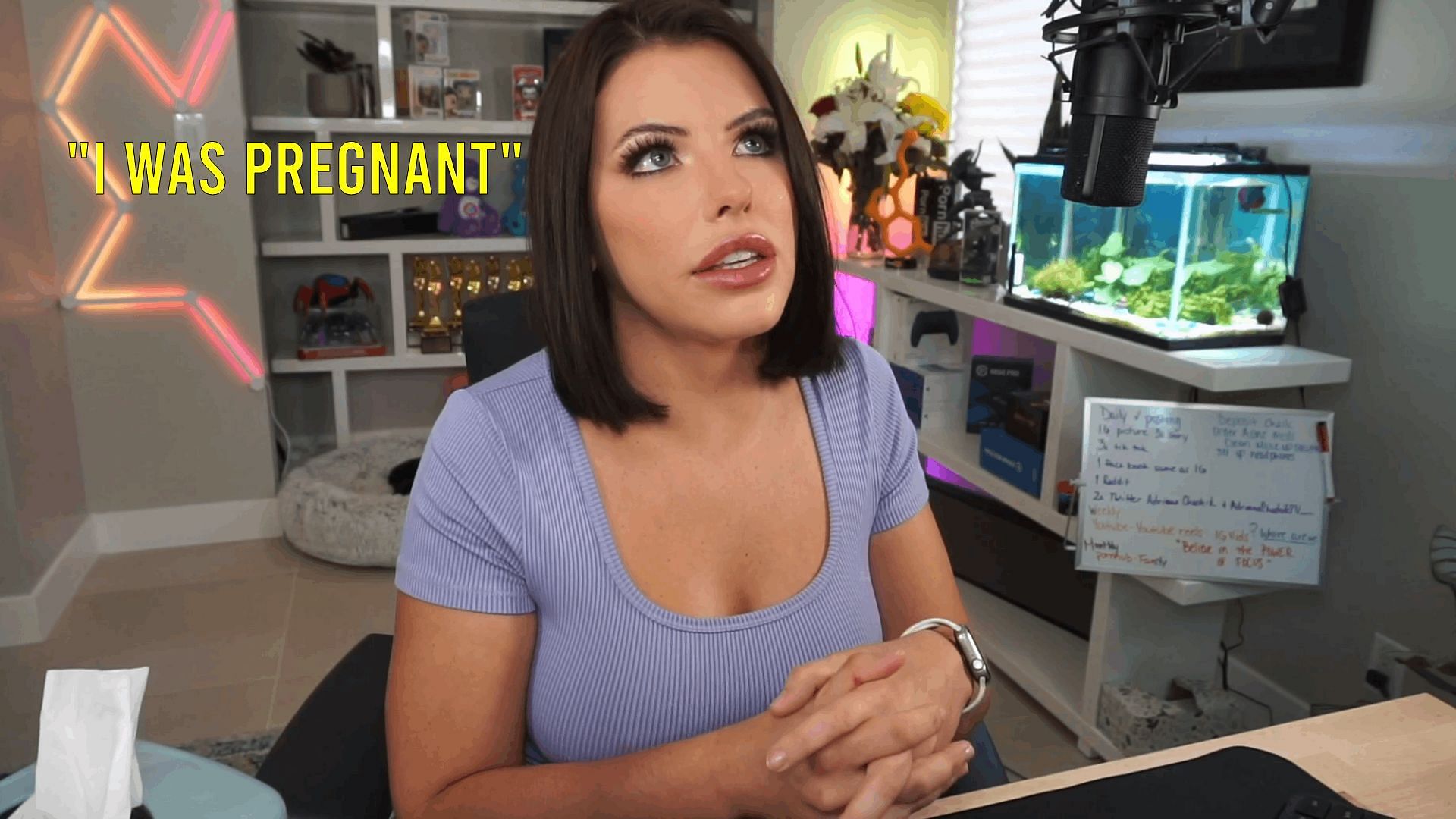 Adriana Chechik shares that she was pregnant during TwitchCon accident (Image via Sportskeeda)