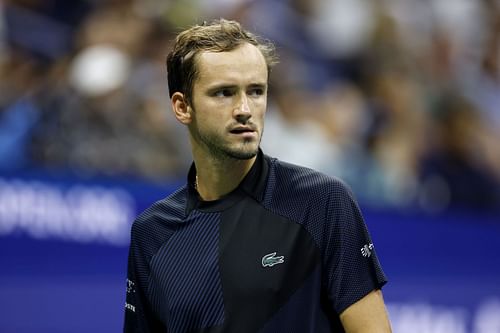 Daniil Medvedev at the 2022 US Open.