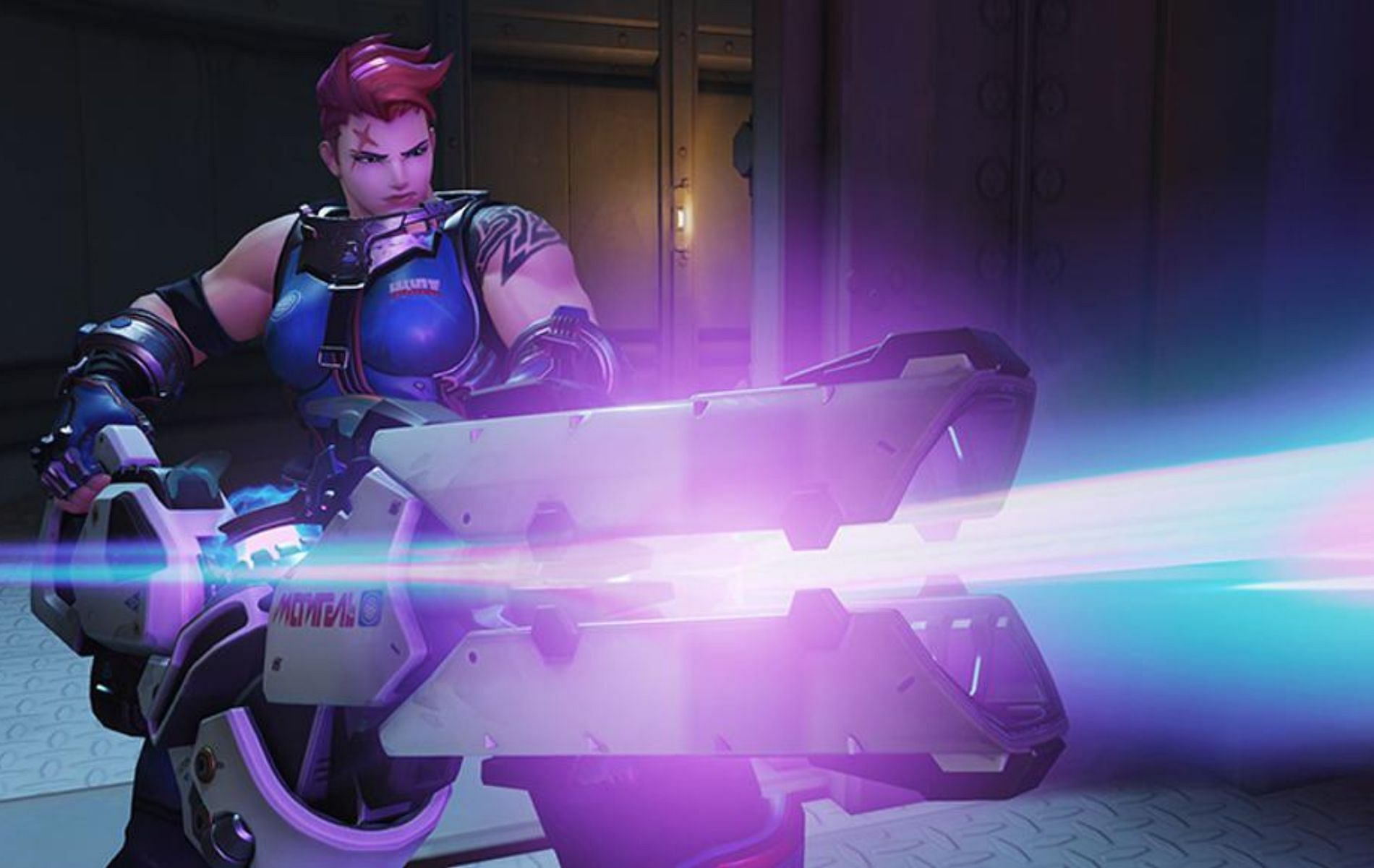 Zarya&rsquo;s revamped buffs and abilities make her even tankier in Overwatch 2 (Image via Blizzard Entertainment)