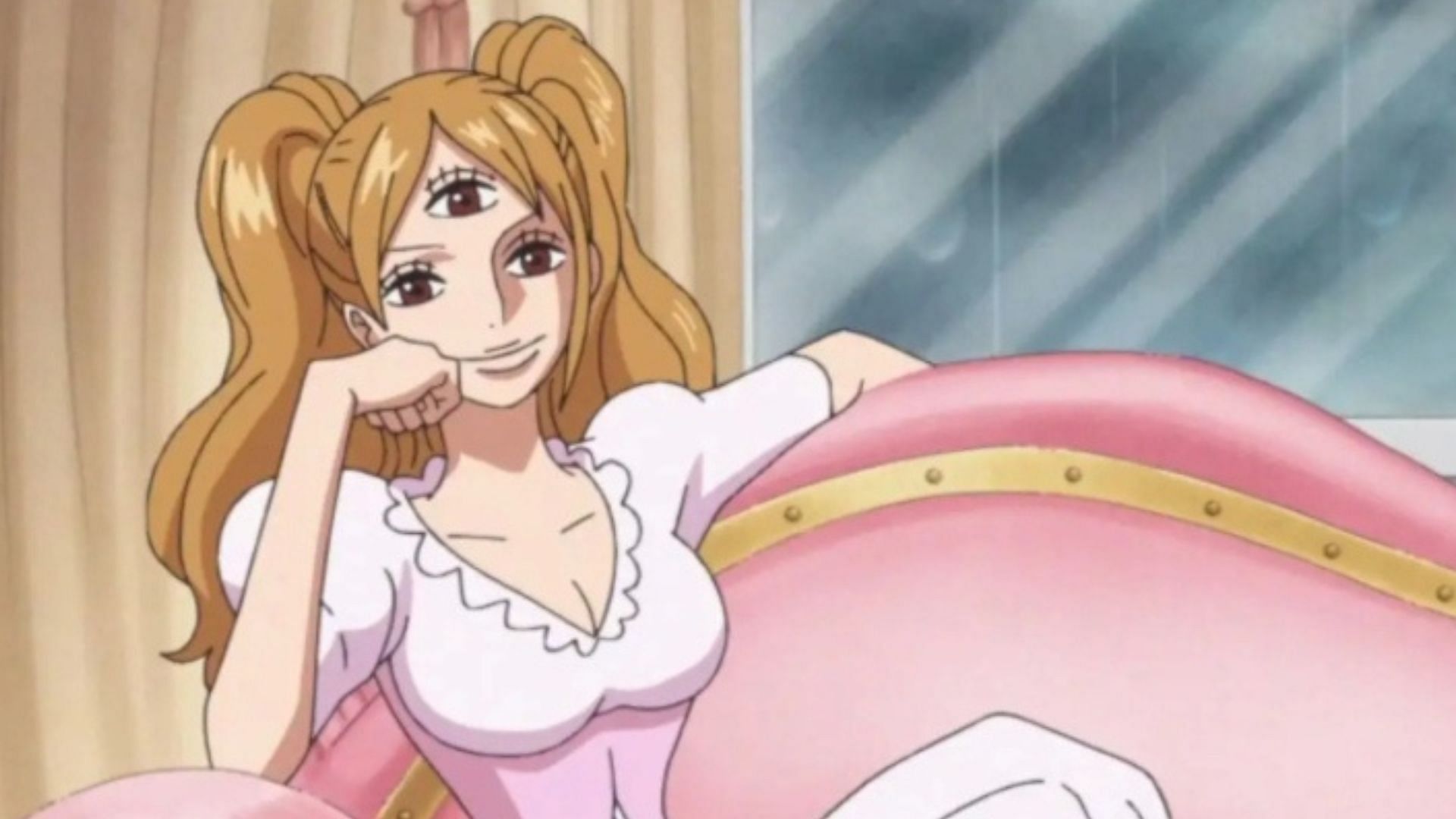 Pudding as seen in One Piece anime (Image via Toei Animation)