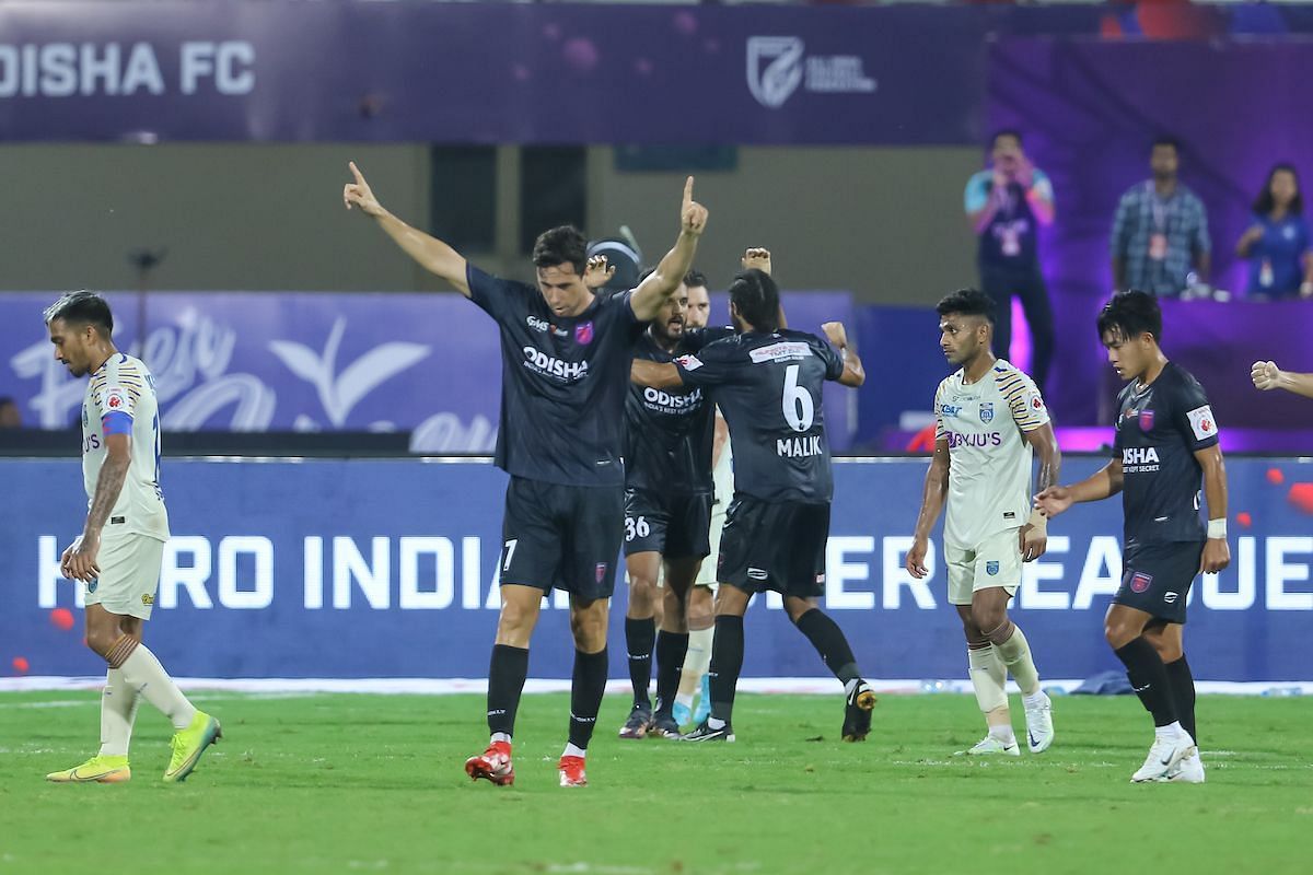 Pedro Martin scored the winner today (Image courtesy: ISL Media)