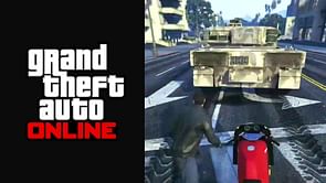 GTA Online player shows how to steal a tank from a griefer