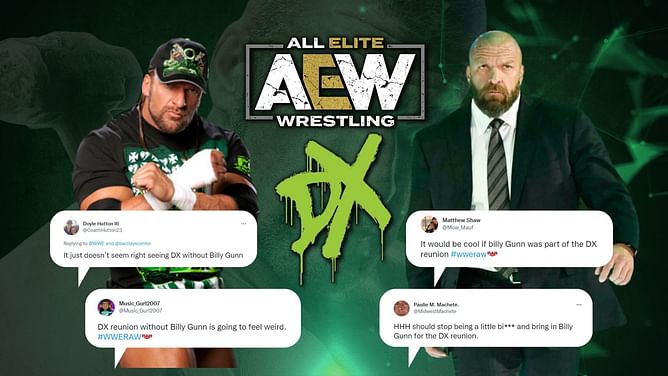 "HHH (Triple H) should stop being a little b***h" - Twitter erupts in rage over top AEW star omitted from advertisement of DX reunion on RAW next week