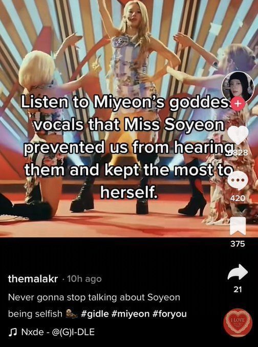 (G)I-DLE’s line distribution for Nxde receives mixed response from netizens