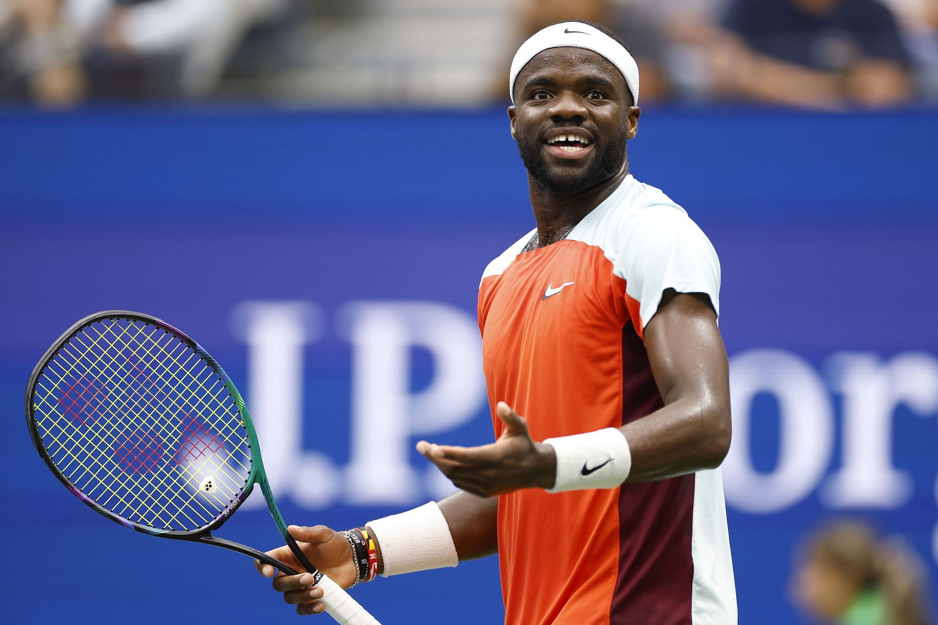 Frances Tiafoe at the 2022 US Open.
