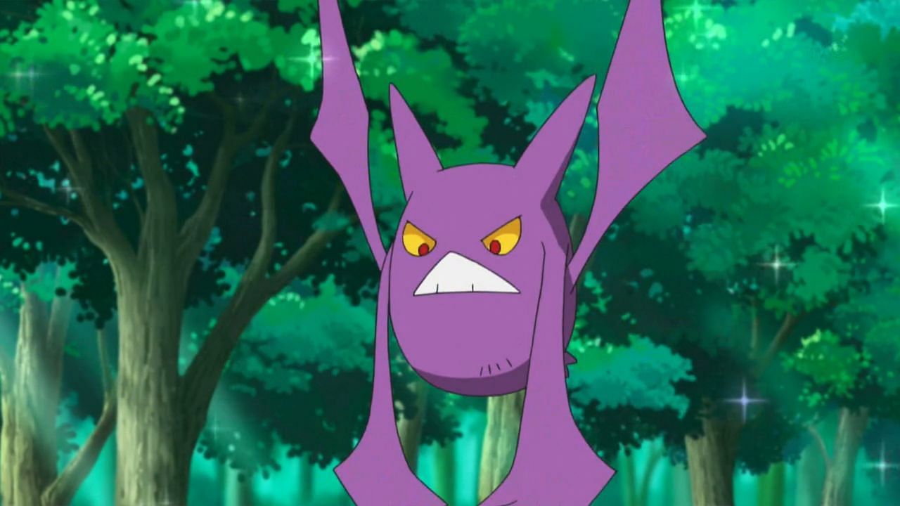 Crobat as it appears in the anime (Image via The Pokemon Company)
