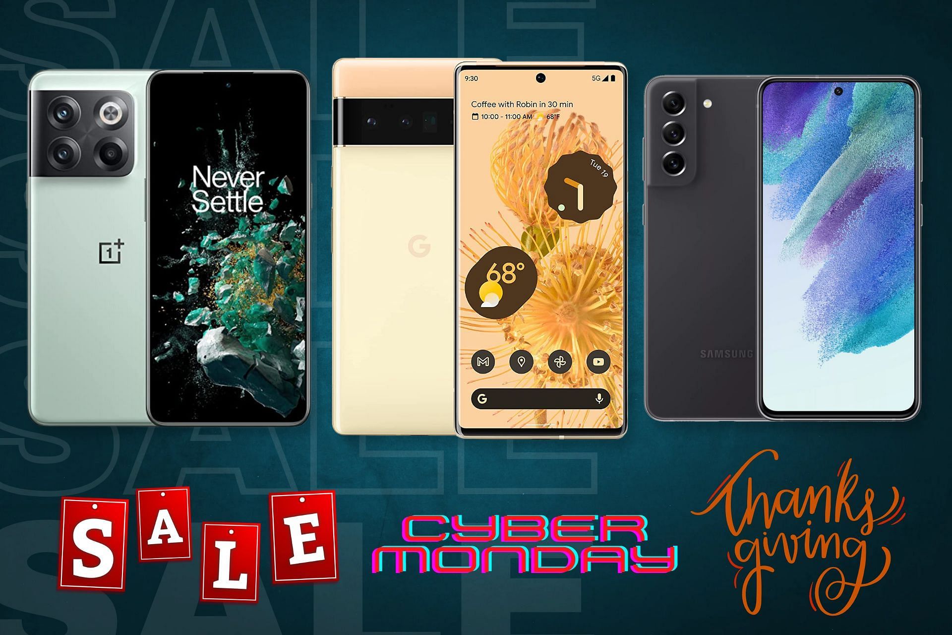 Best Android smartphones to buy during Thanksgiving and Cyber Monday sales 2022 (Image via Sportskeeda)