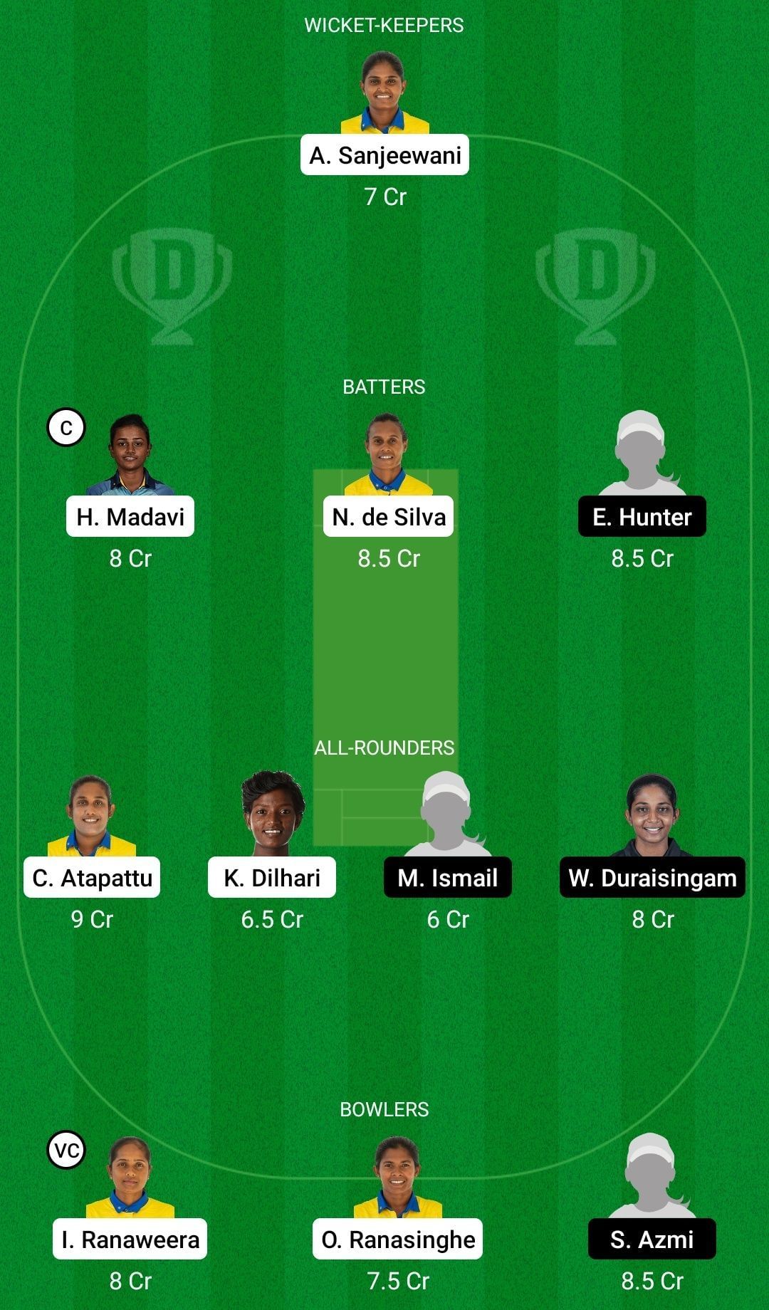 SL-W vs ML-W Dream11 Prediction Team, Head To Head League