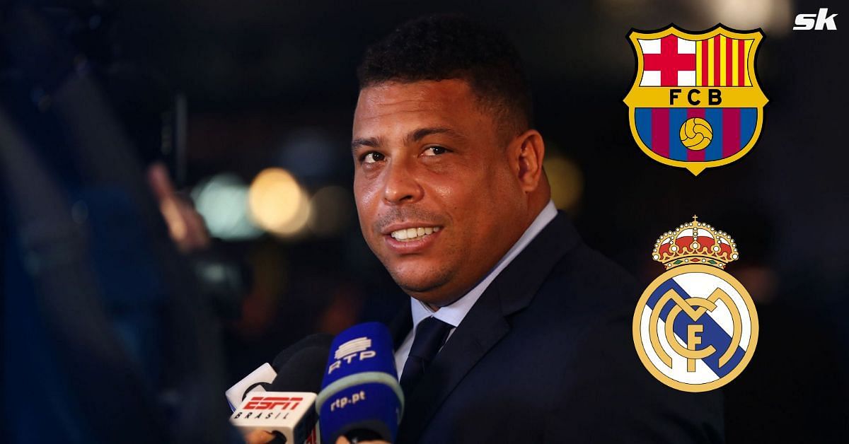 Ronaldo Nazario named player who will decide the El Clasico between Barcelona and Real Madrid
