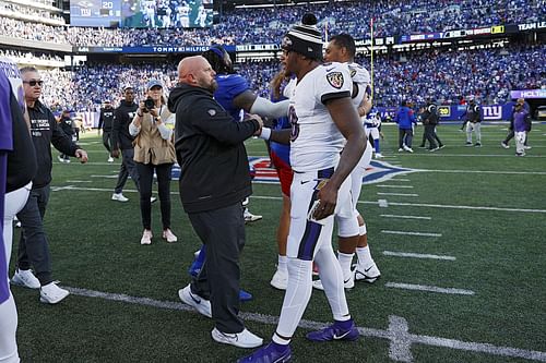 Baltimore Ravens v New York Giants