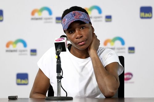 Venus Williams at the Miami Open 2018