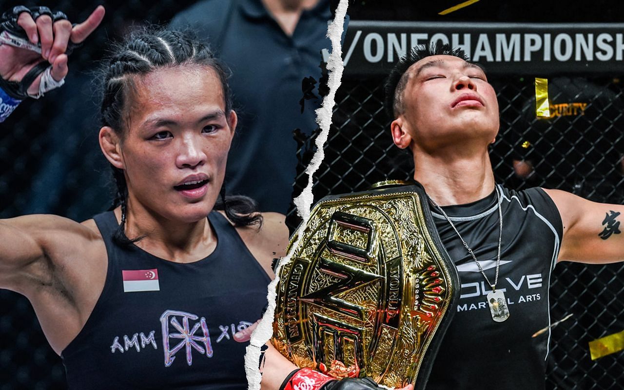 (left) Tiffany Teo and (right) Xiong Jing Nan [Credit: ONE Championship]