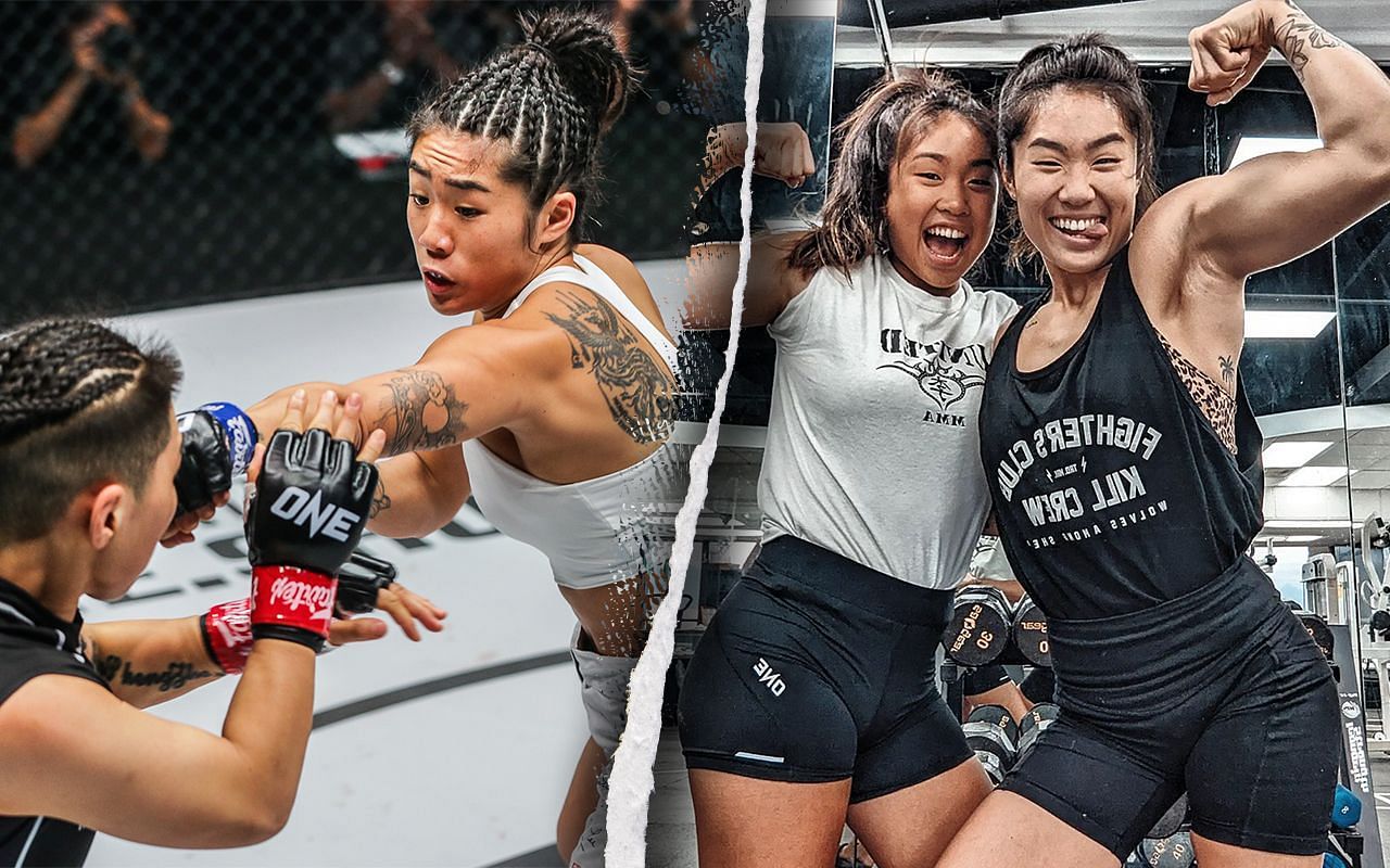 (left) Angela Lee and (right) Victoria Lee [Credit: ONE Championship/Instagram @angelaleemma]