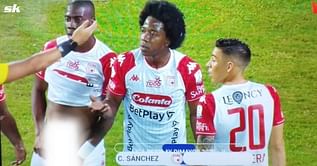 Colombian top-flight footballer flashes his penis in wild attempt to distract opposition players