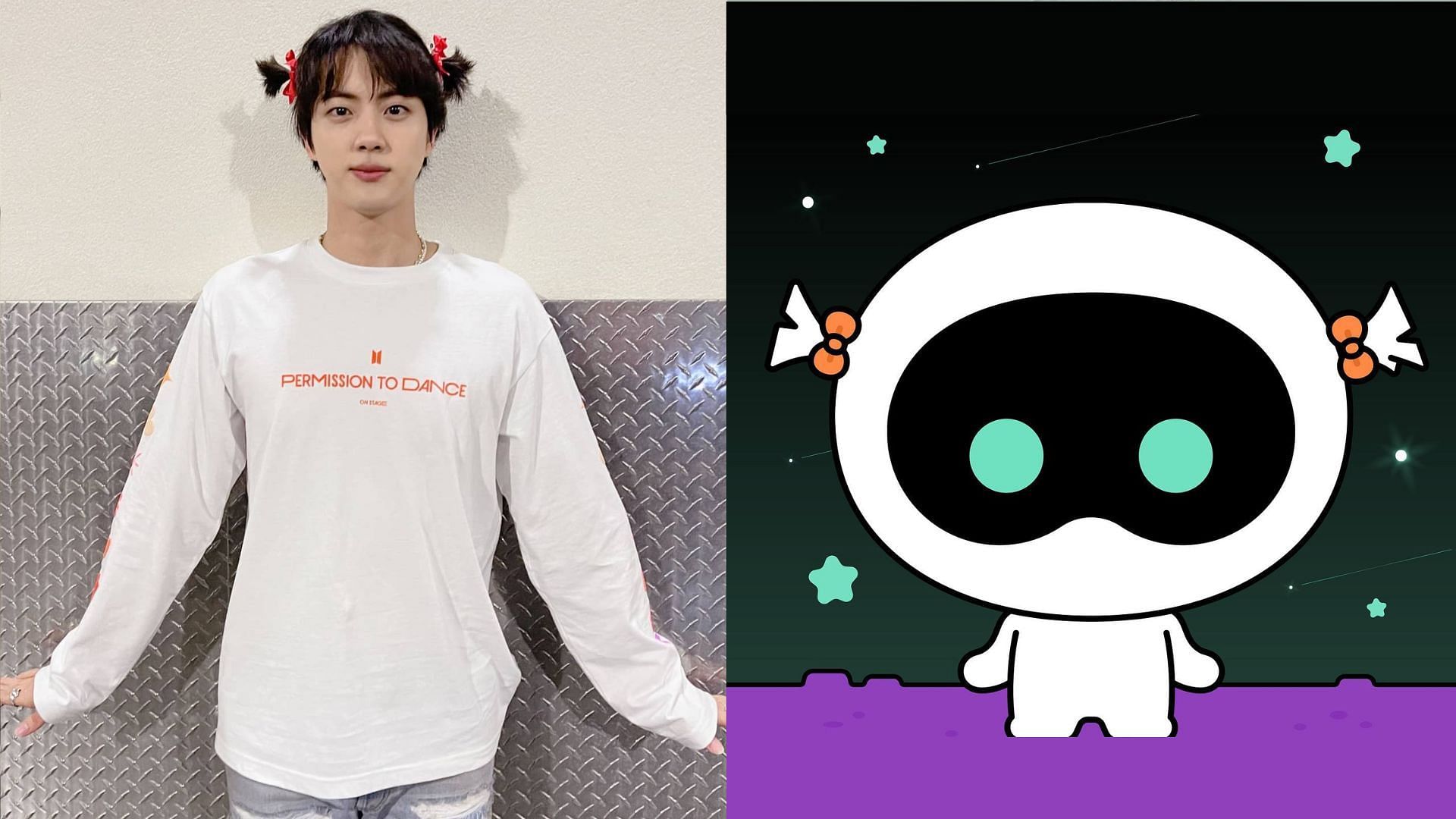 Who is Wootteo? Meet the adorable cartoon who posted BTS Jin's recording  clip of The Astronaut