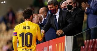 "We will build a statue of Leo Messi outside Camp Nou" - Barcelona president Joan Laporta confirms plan to honor PSG superstar