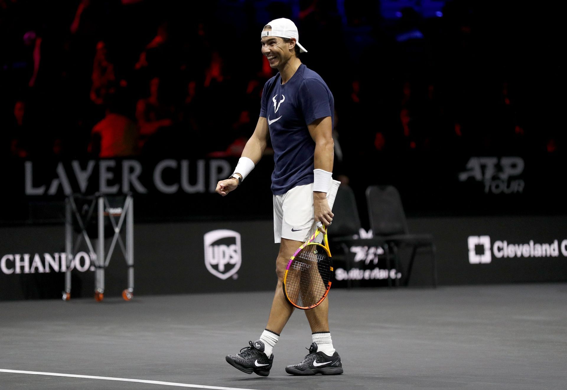 Rafael Nadal at the 2022 Laver Cup.