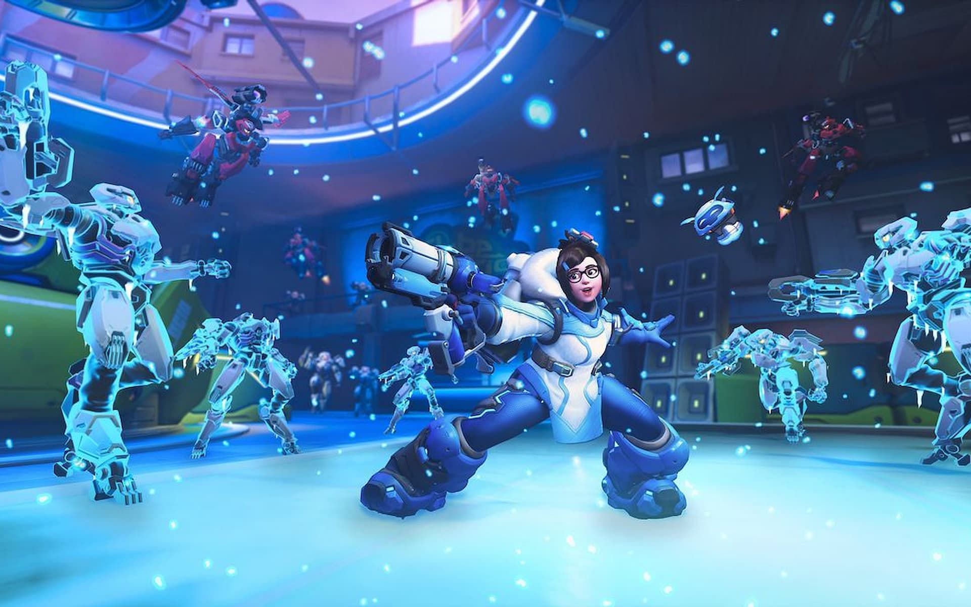 Damage Heroes need to dominate the fight in Overwatch 2 (Image via Blizzard Entertainment)