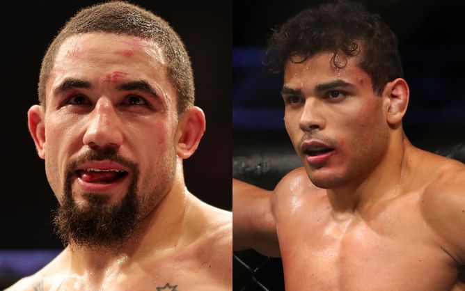 Robert Whittaker claims he's "skill wise" a better fighter than Paulo Costa