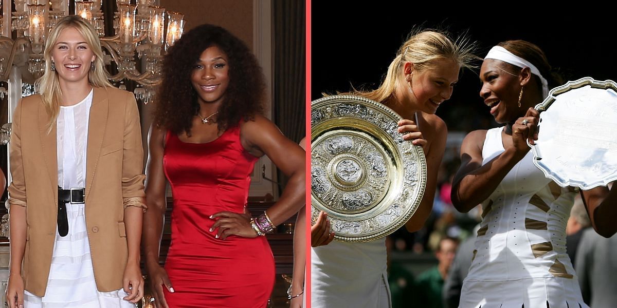 Maria Sharapova said that Serena Williams congratulated her on her engagement just before she was about to play a match