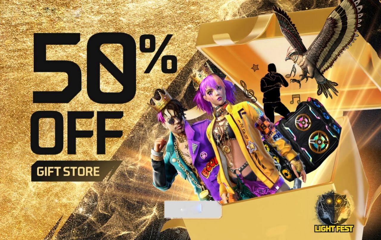 50% discount will be available for the weekend (Image via Garena)