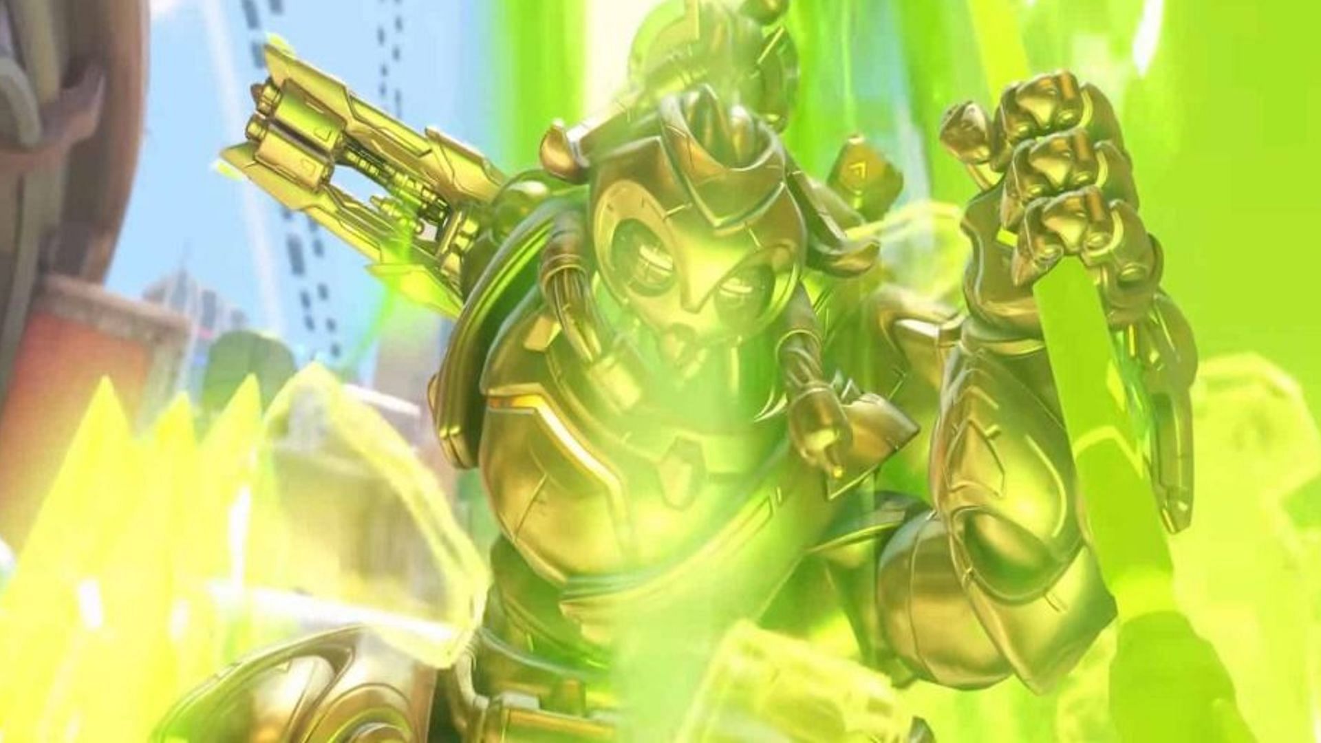 Orisa using her new ultimate in Overwatch 2 (Image via Blizzard)