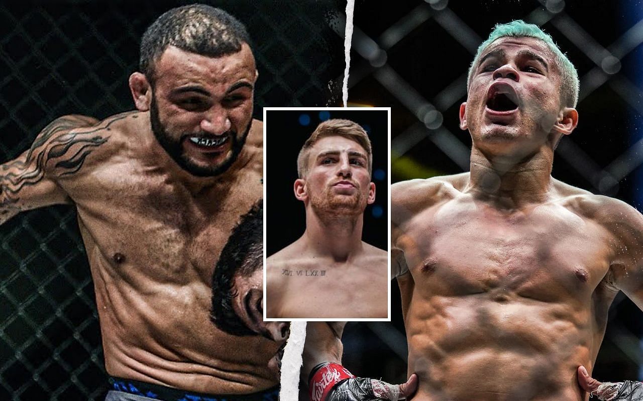 [Photo Credit: ONE Championship] John Lineker, Jonathan Haggerty, Fabricio Andrade