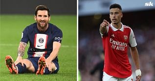 Arsenal forward Gabriel Martinelli omits Lionel Messi as he names dream 5-a-side team
