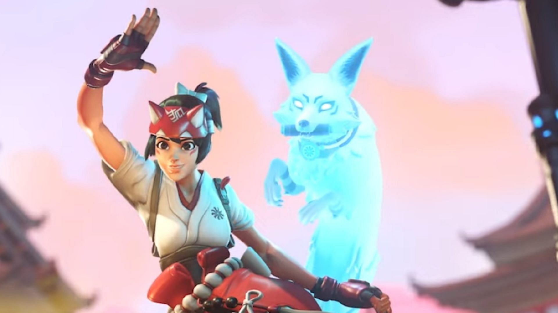Kiriko and the Kitsune (Image via Blizzard Entertainment)