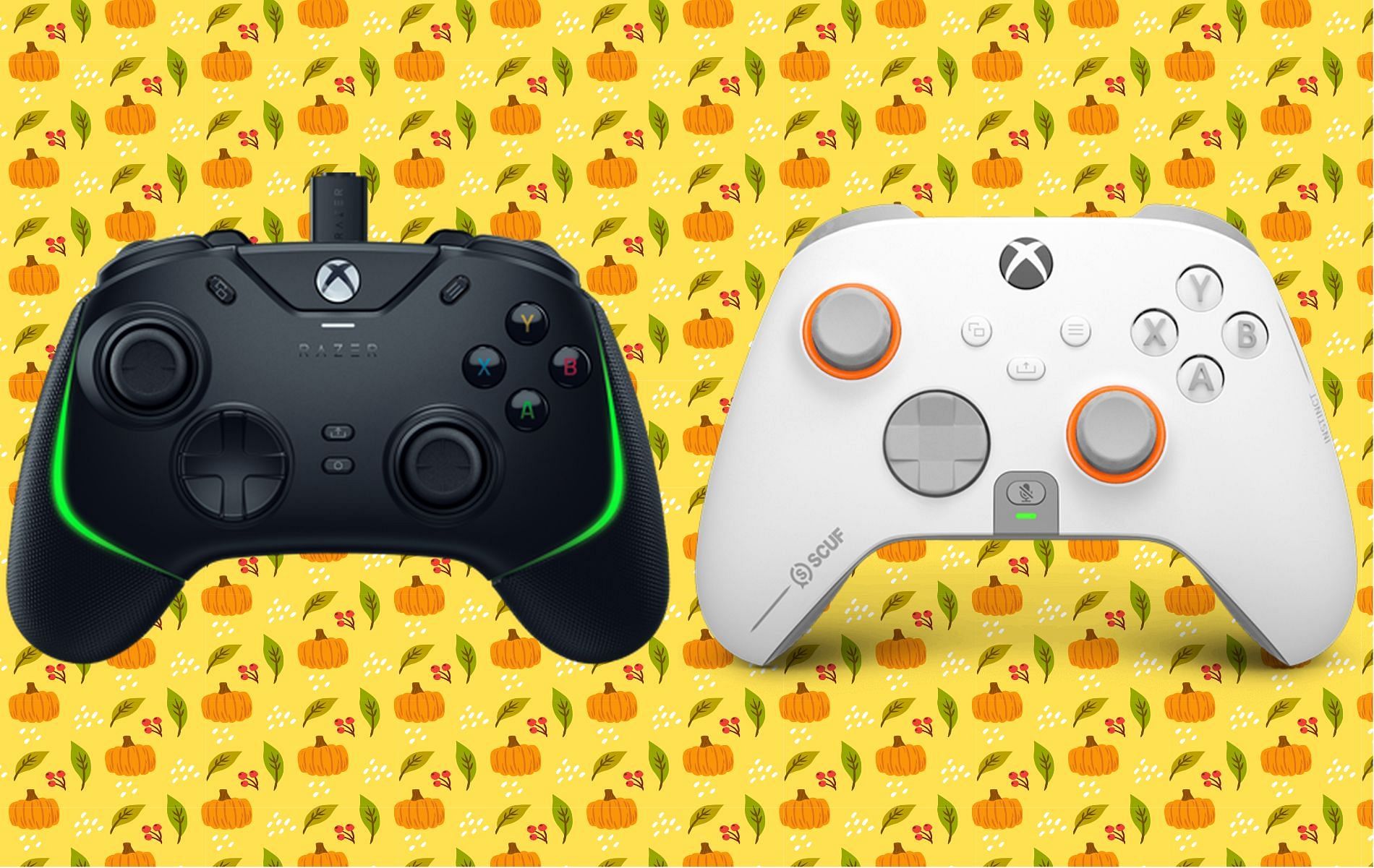 These third-party Xbox controllers are loaded with features and may be available at exciting rates in the Halloween sale 2022. (Image via Razer / Scuf)
