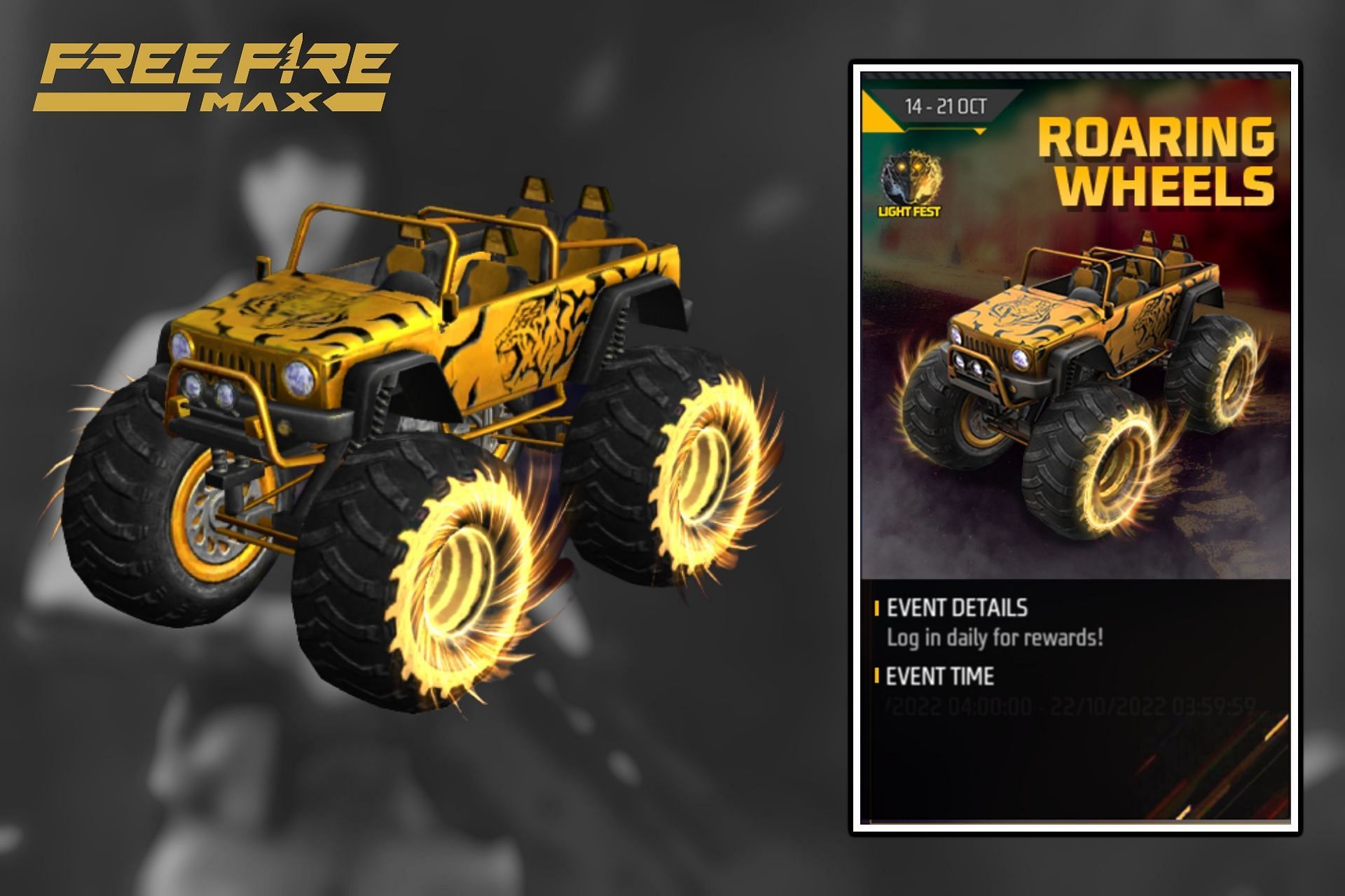 A new event offering free Monster Truck skin has started (Image via Sportskeeda)
