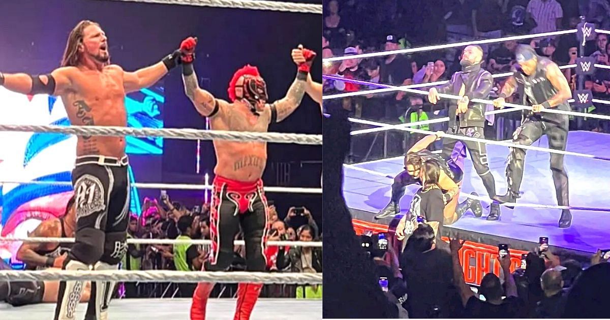AJ Styles, Rey Mysterio, and Judgment Day.