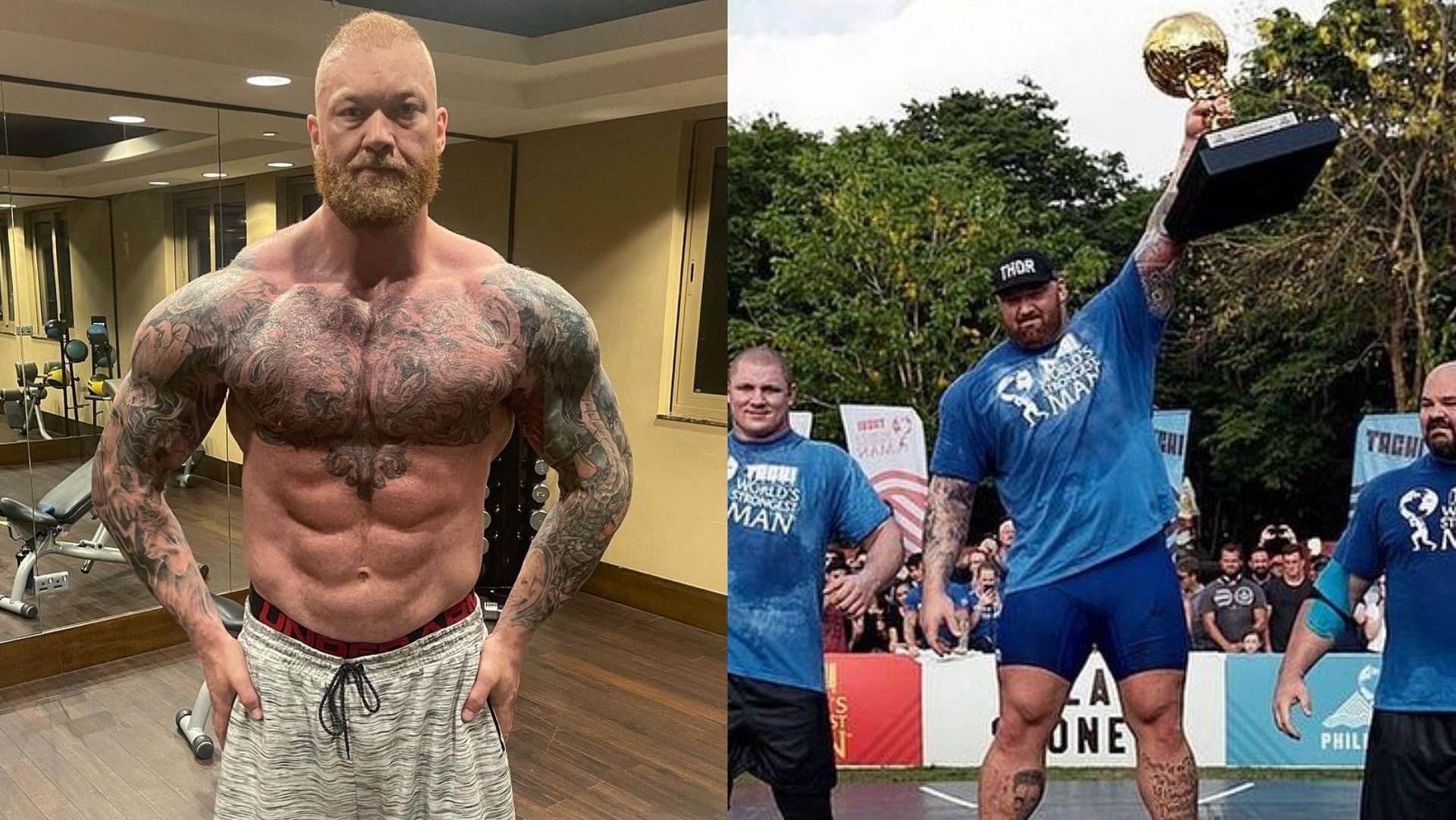 Hafthor Julius Bjornsson (Image via Instagram @thorbjornsson)