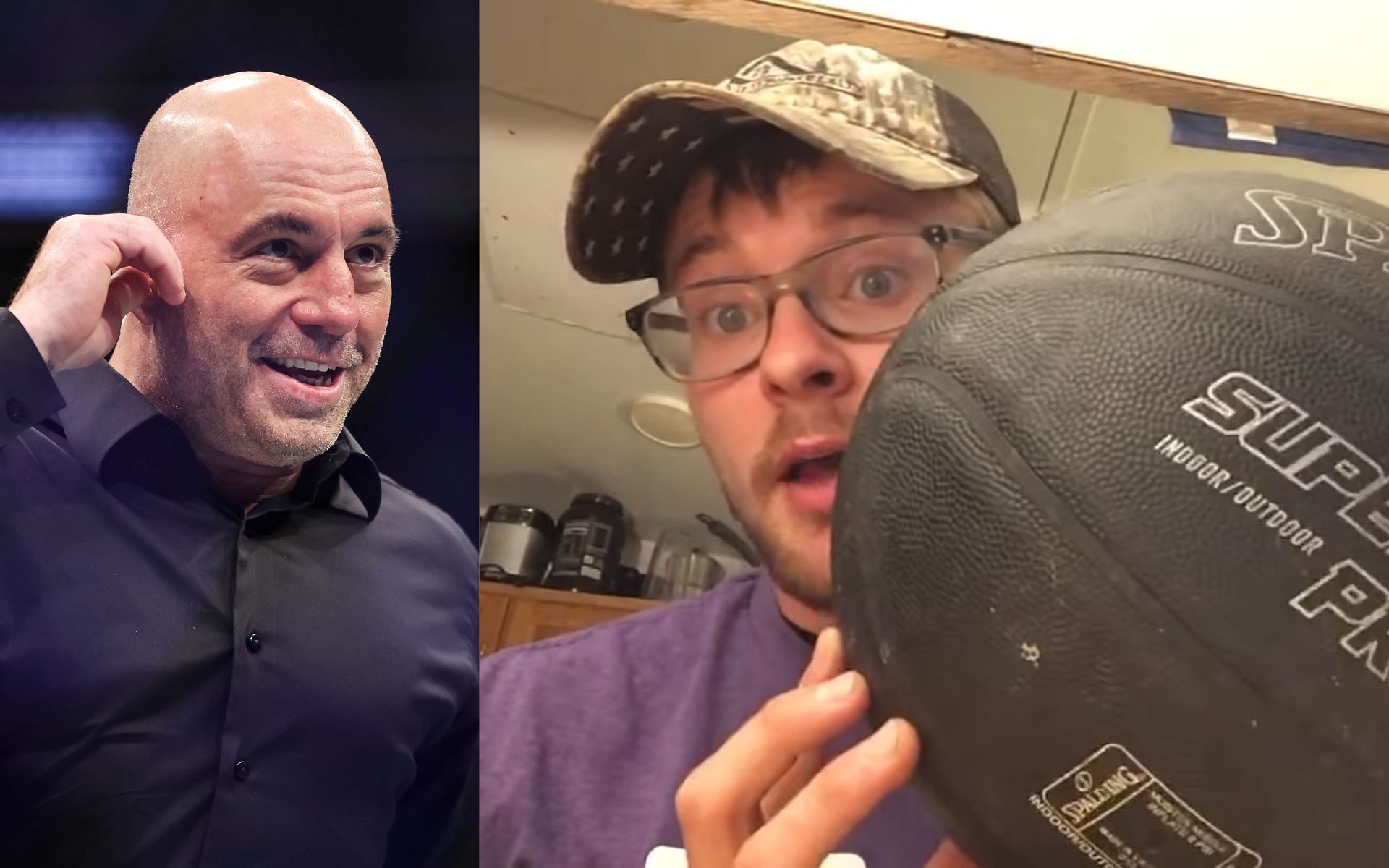 Joe Rogan (left) &amp; Bryce Mitchell (right) [Photo credit: @thugnasty_ufc on Instagram]