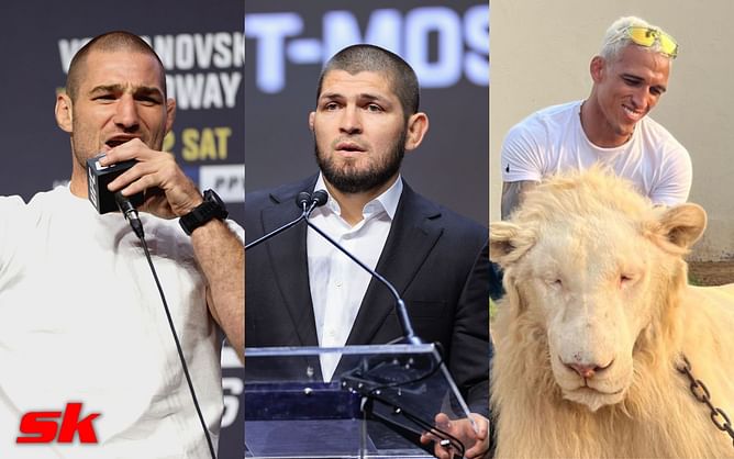 MMA News Roundup: Sean Strickland hopes Russia nukes USA, Khabib Nurmagomedov has watched only 4 UFC fights this year, Charles Oliveira cuddles with a lion
