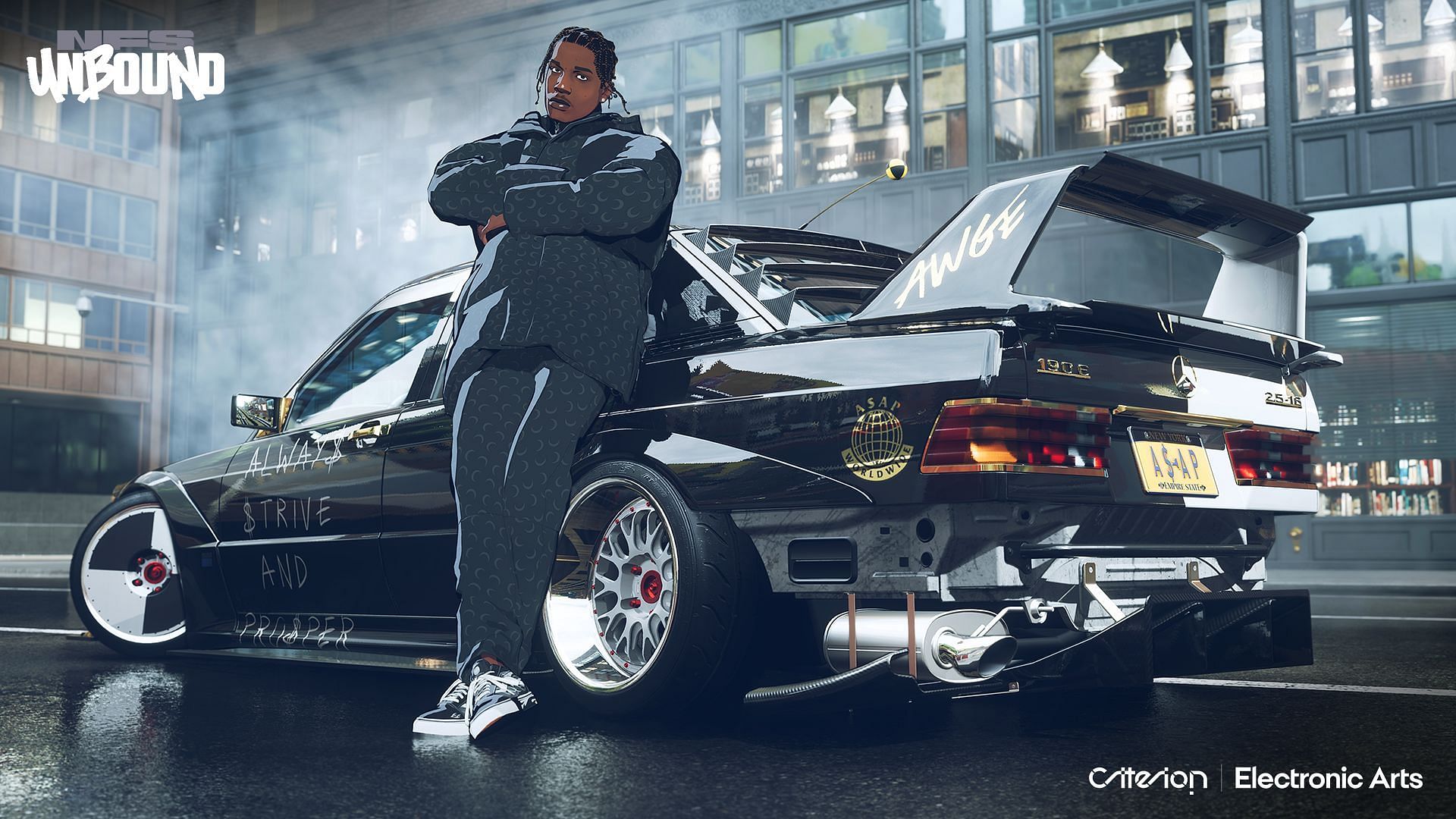 A$AP Rocky in Unbound (Image via EA)