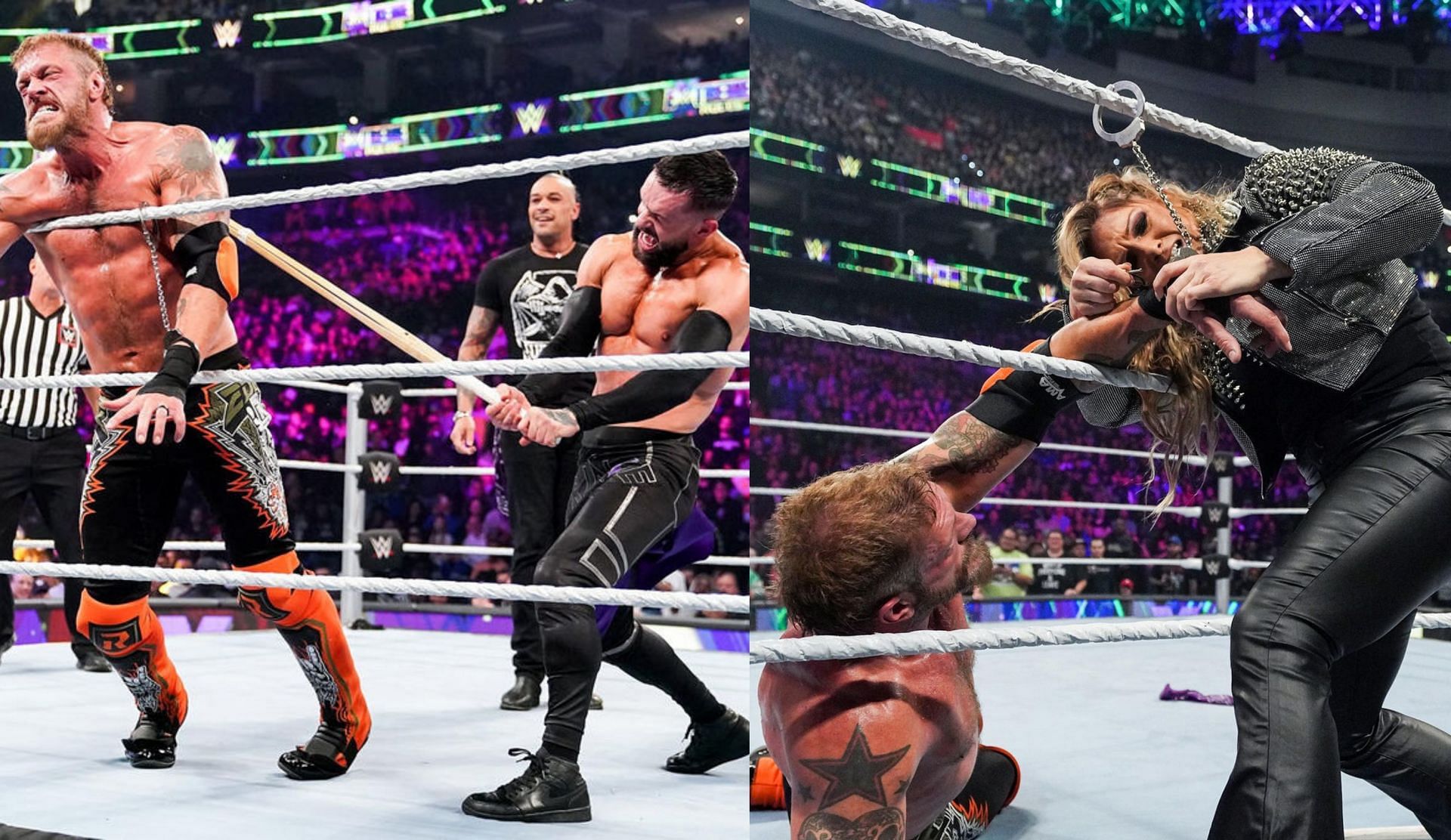 WWE Extreme Rules में ऐज और फिन बैलर के बीच मैच देखने को मिला था 