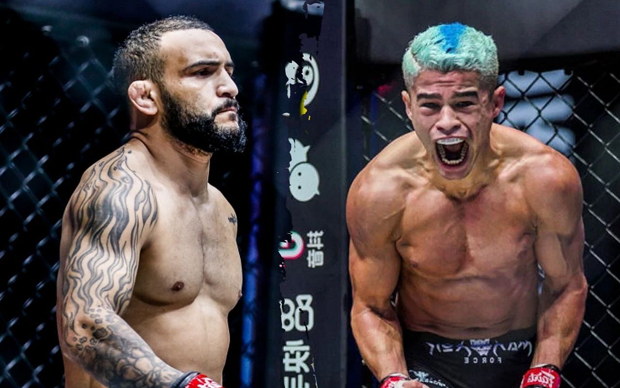 (left) John Lineker and (right) Fabricio Andrade [Credit: ONE Championship]