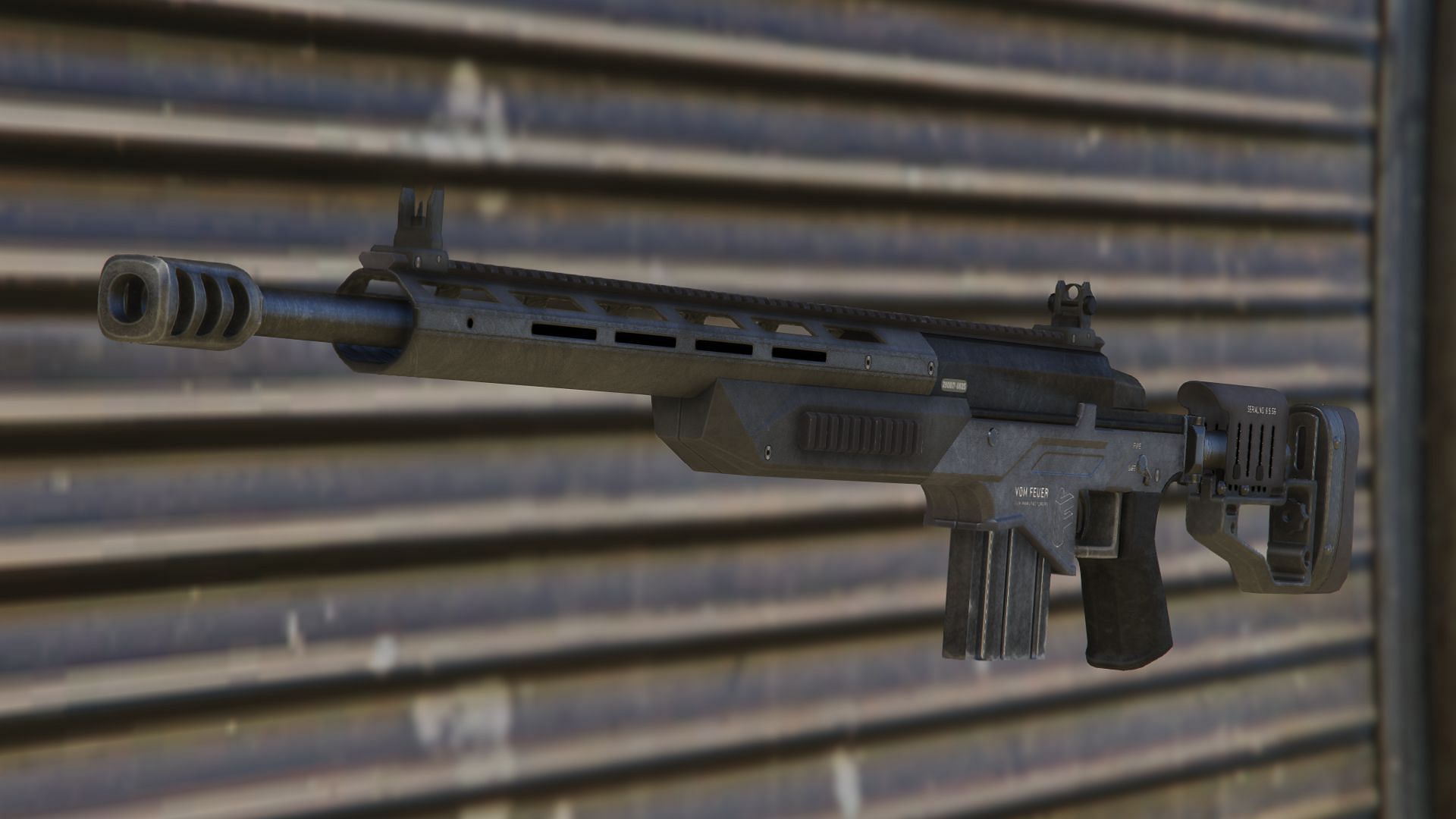 The infamous Precision Rifle (Image via Rockstar Games)