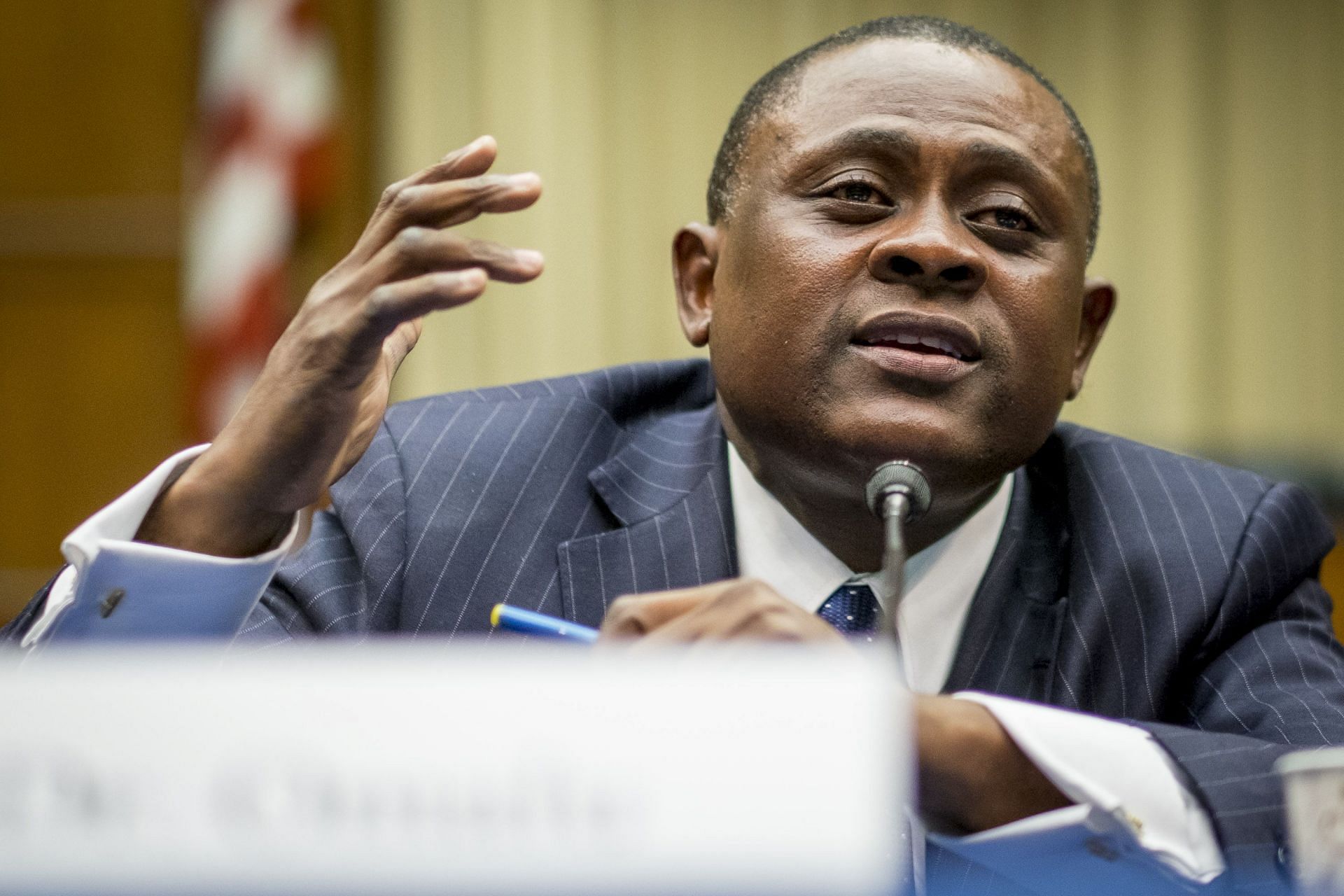 Dr. Bennet Omalu, who Discovered CTE In Ex-NFL Players, Holds Briefing On Capitol Hill