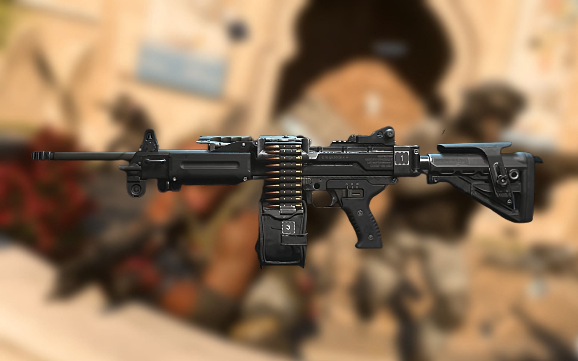 Modern Warfare 2 Sakin MG38 best build (Image via Sportskeeda)