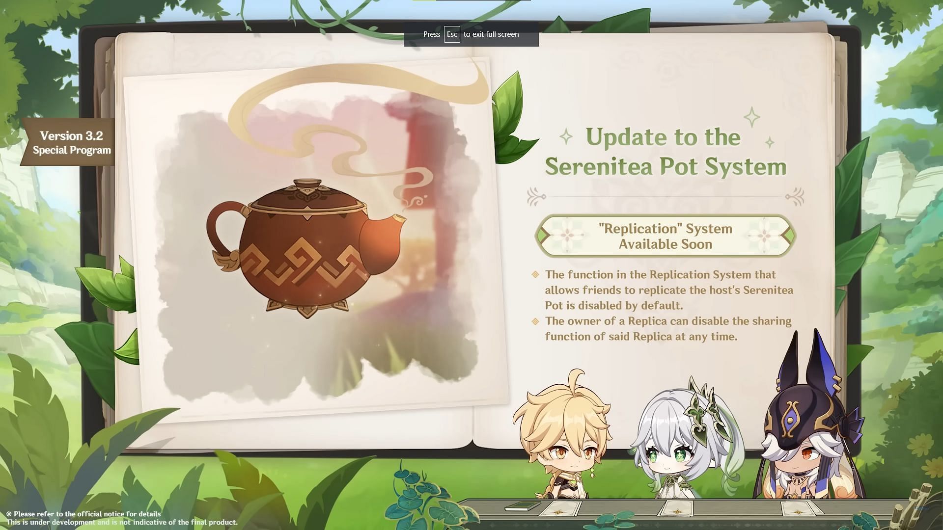 New update on Serenitea Pot system (Image via HoYoverse)