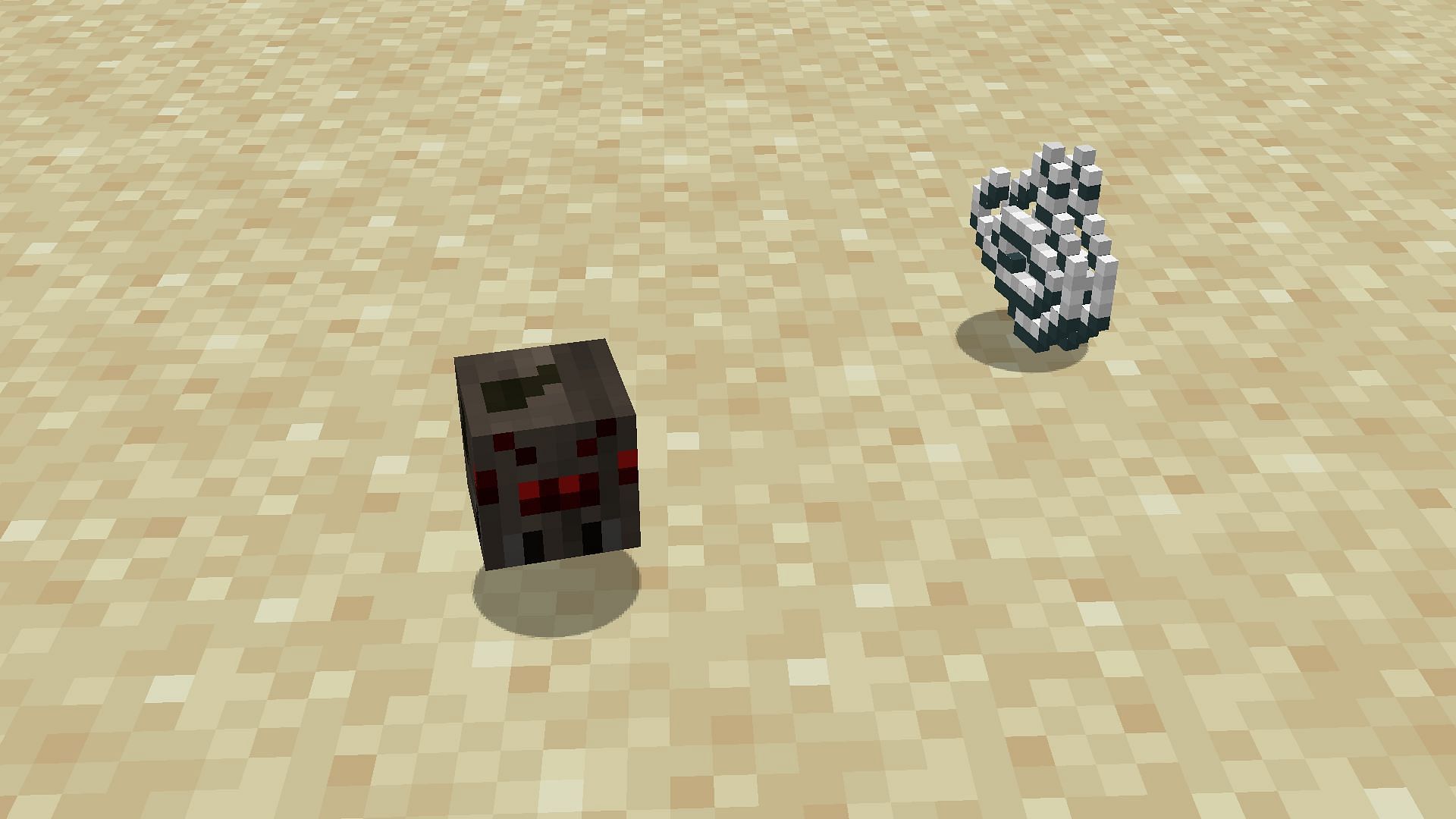 A Spider head dropped after it was killed normally (Image via Mojang)